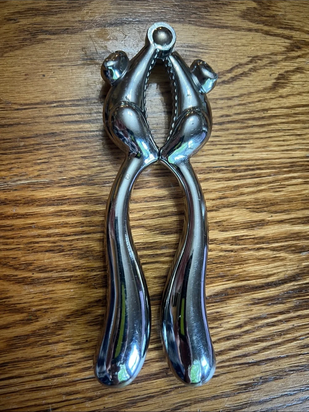 squirrel Chrome Plated Nutcracker / Seafood Cracker - Shiny Silver Finish